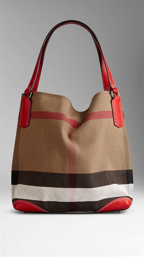 burberry canvas tote replica|burberry medium canvas check tote.